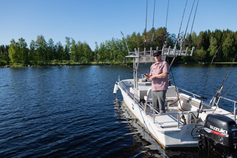 Fischen hyvölän talo Boot